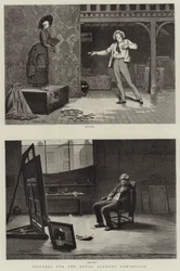 Bilder für die Ausstellung der Royal Academy